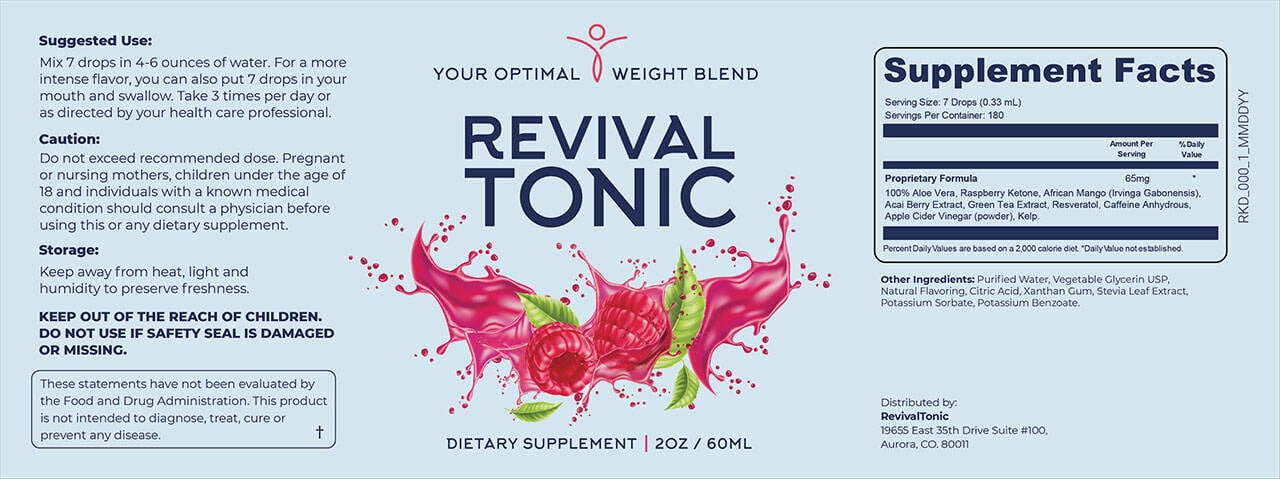 revival-tonic-supplement-facts